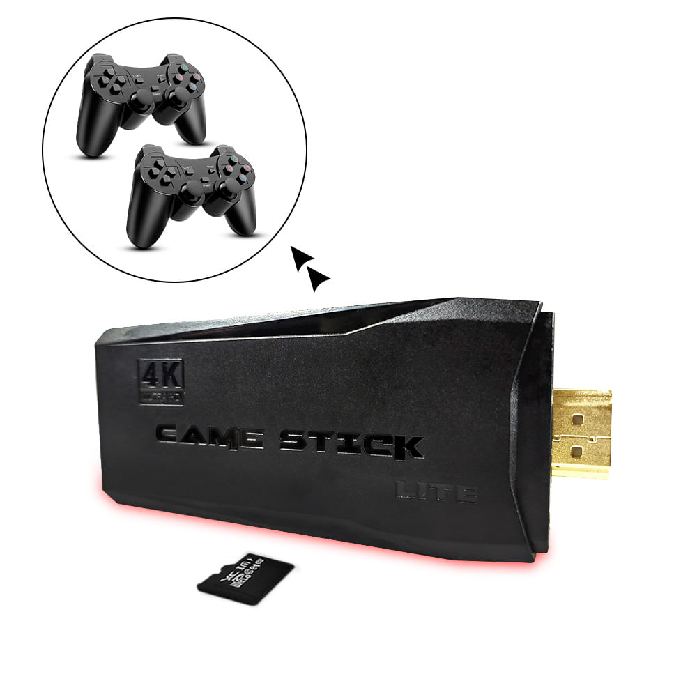Consola Retro Emulador Game Stick 2.4 Wireless Controller Gamepad
