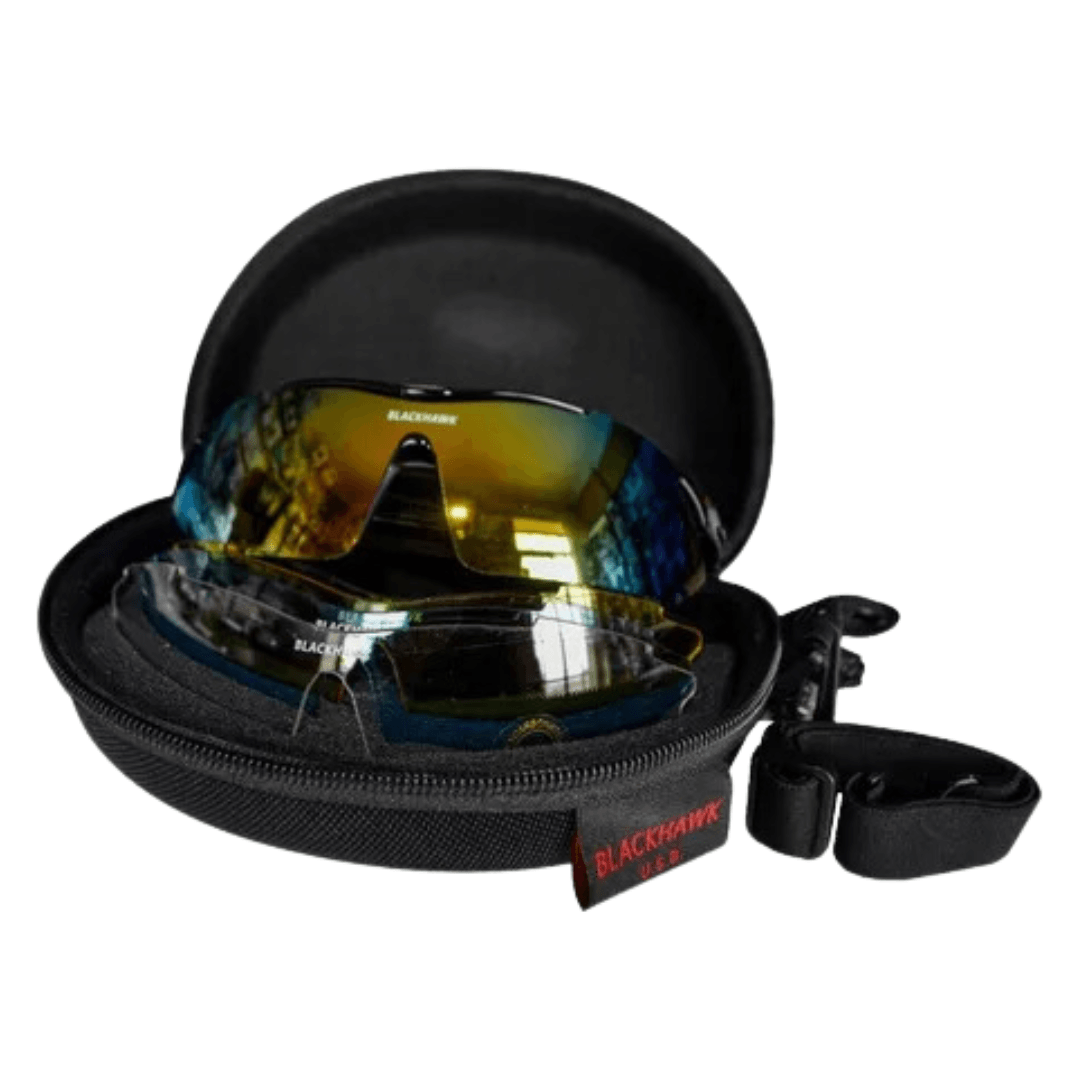 Lentes Tactico De 5 Lunas Intercambiables para Motociclista Blackhawk