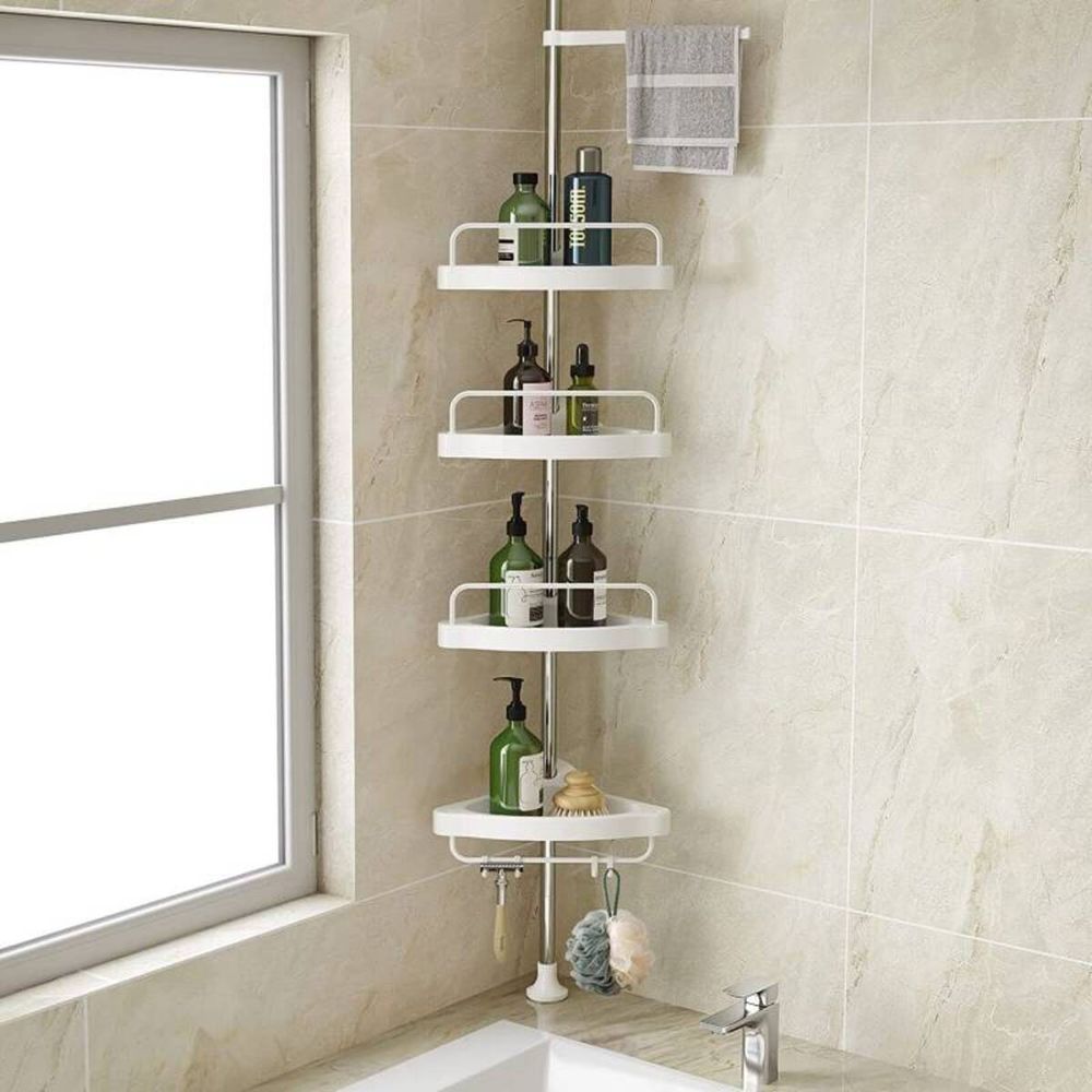 Esquinero Organizador de Baño y Ducha de 2.80 Metros Ajustable - Promart