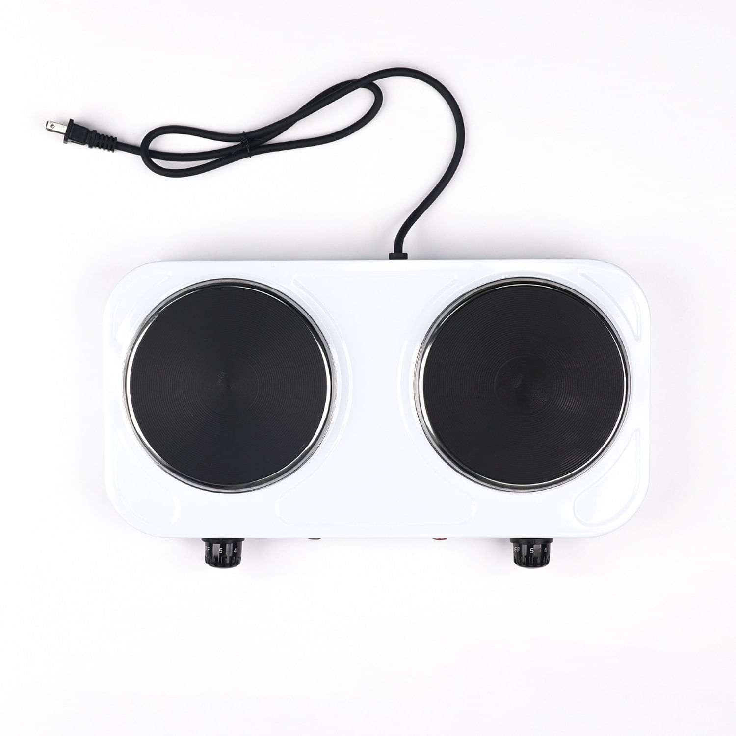 Cocina Eléctrica Easyfix 2 Hornillas Blanca