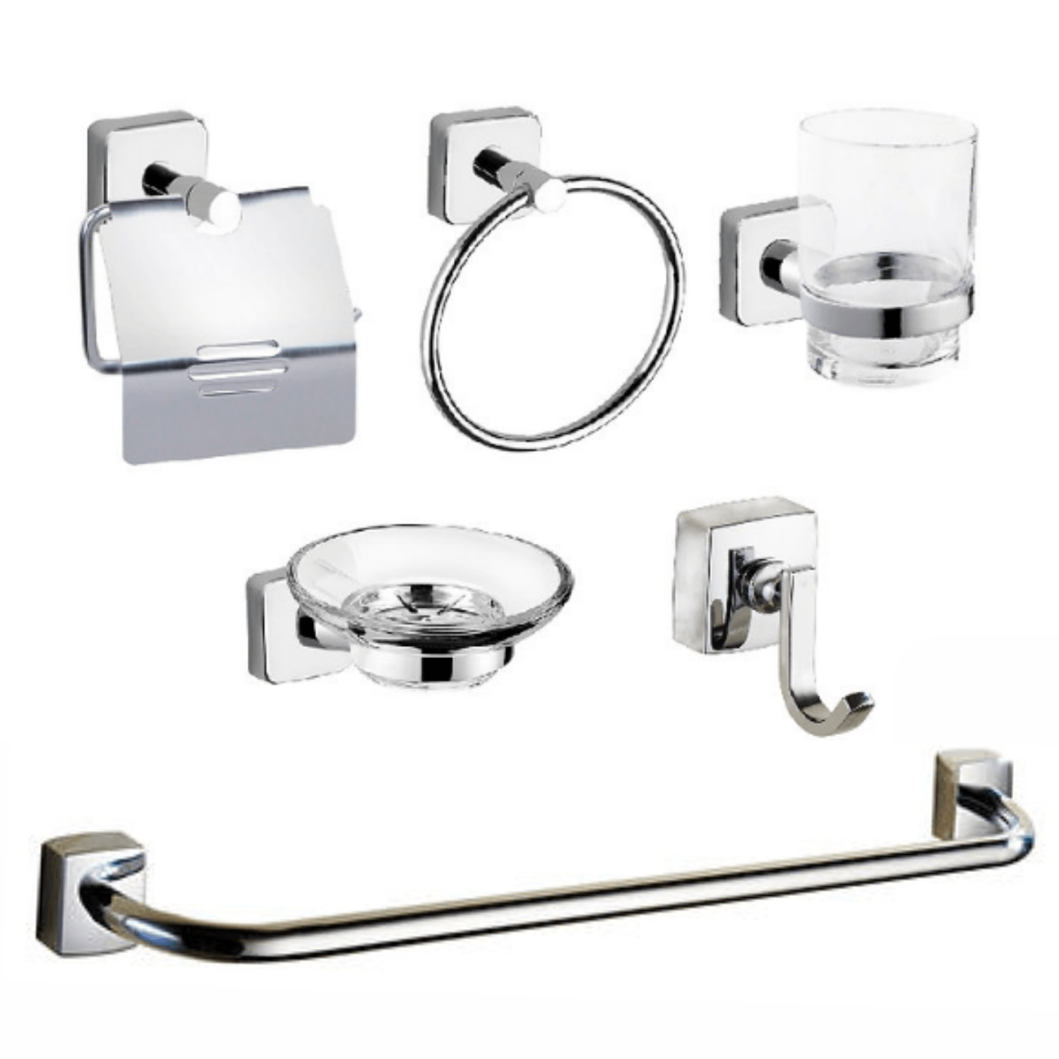 Acesorios para Baño Kit 6 Piezas XM ADB61300