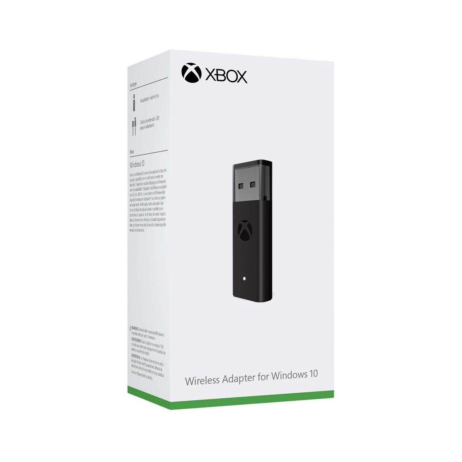 Adaptador inalámbrico Microsoft Xbox para Windows 10