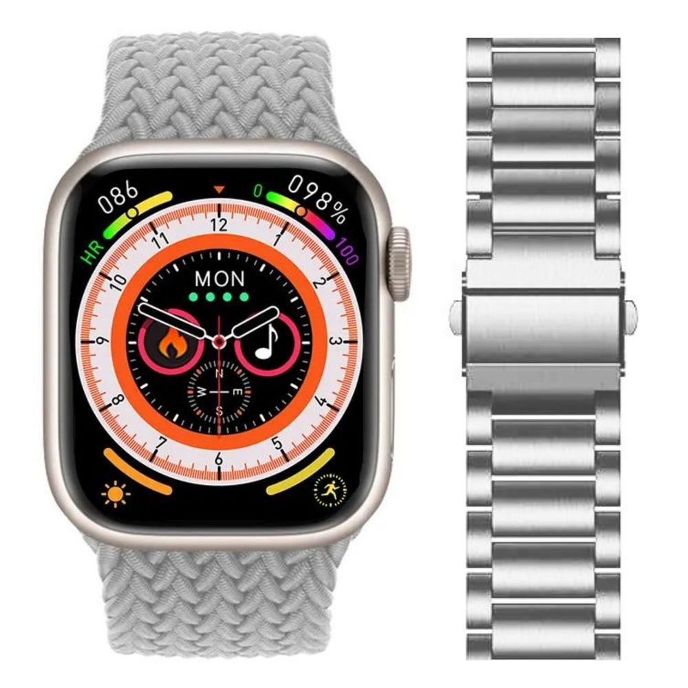 Smart Watch HK9 Pro-Reloj Inteligente - Gris GENERICO