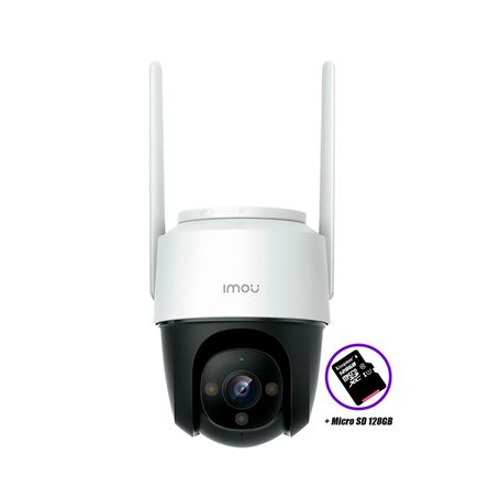 Cámara De Seguridad Wifi Imou Cruiser 2mp 360 Gran Tamaño Sd 128gb