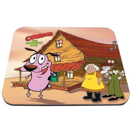 Mouse pad Perro Coraje 04