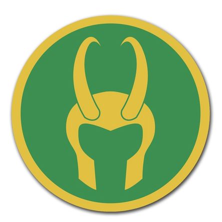 Mouse pad circular Loki vengadores  02