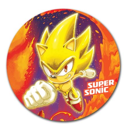 Mouse pad circular Sonic 05