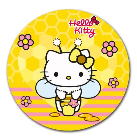 Mouse pad circular Hello Kitty 02