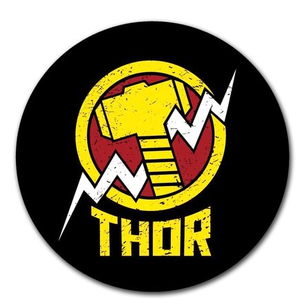 Mouse pad circular Thor 01