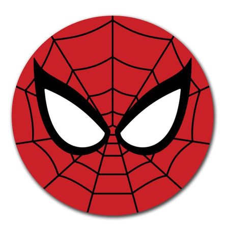 Mouse pad circular Hombre araña spiderman 05