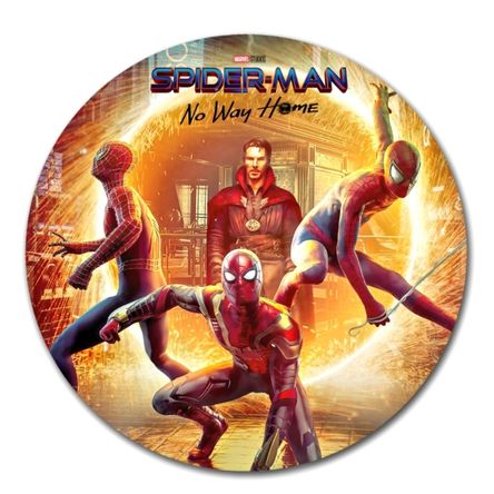 Mouse pad circular Hombre araña spiderman 04