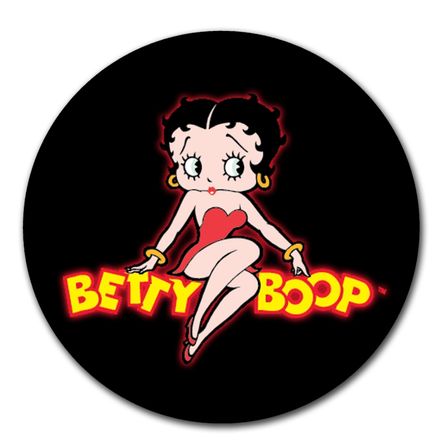 Mouse pad circular Betty Boop 05