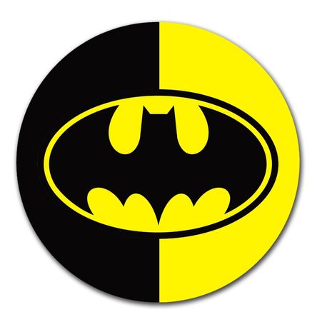 Mouse pad circular Batman 02