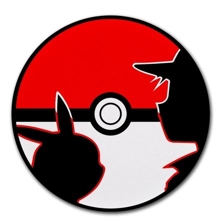 Mouse pad circular Pokemon 03