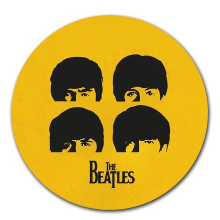 Mouse pad circular Beatles 04