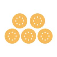 Disco de Lija Bosch EXPERT C470 125mm Grano 80 Pack de 5 Unidades