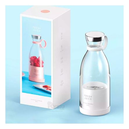 Generico Licuadora Portatil Blanco Cargable USB al coche Generico Licuadora Portatil Blanco Cargable USB al coche