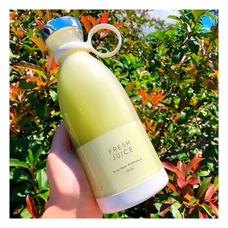 Vaso Licuadora Transportable de Color Blanco Vaso Licuadora Transportable de Color Blanco