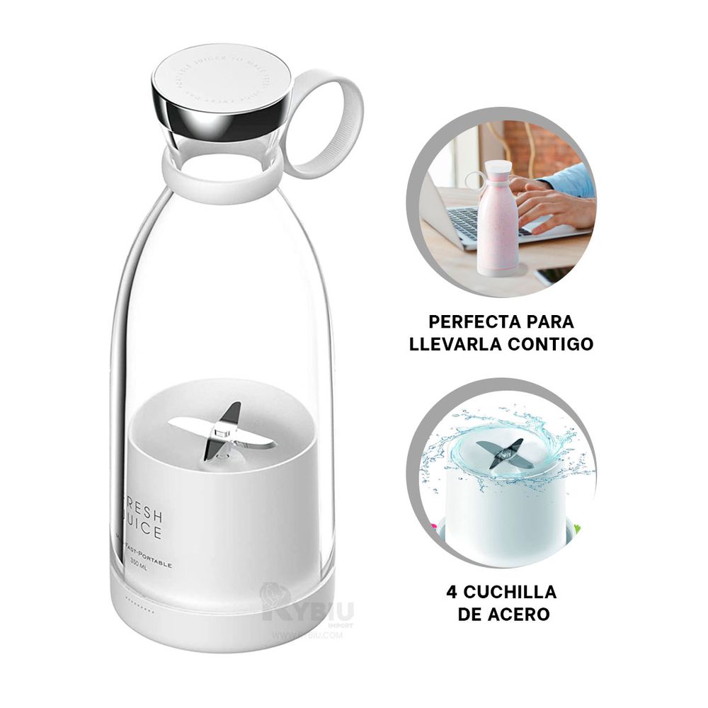 Vaso Licuadora Portátil Rosada - Promart