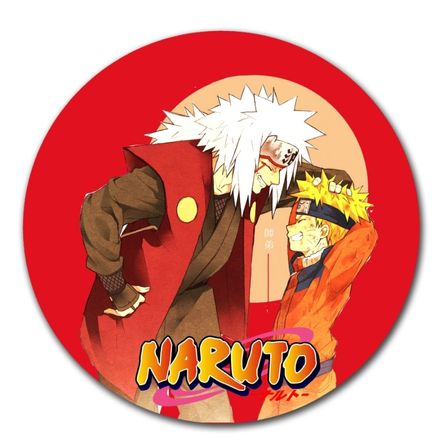 Mouse pad circular Naruto 06