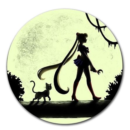 Mouse pad circular Sailor moon 04