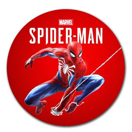 Mouse pad circular Hombre araña spiderman 01