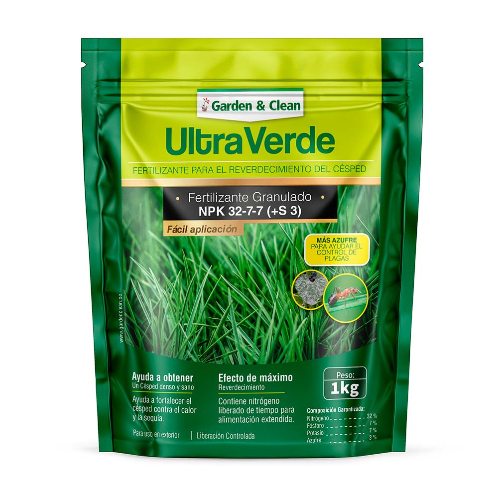 Nutri Plant ultraverde granulado 1kg Garden Clean
