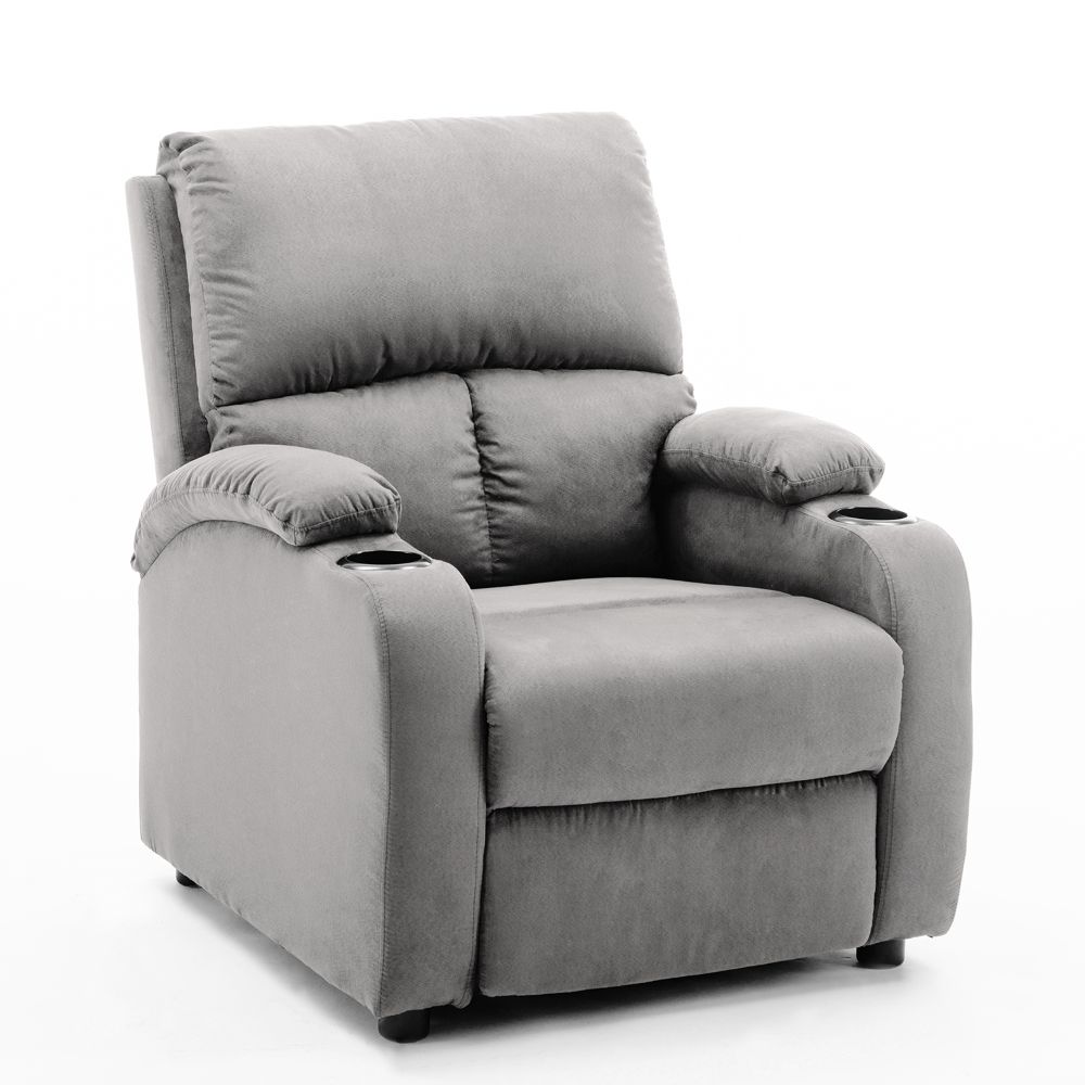 Sillón Reclinable Bremen 1 Cuerpo Gris