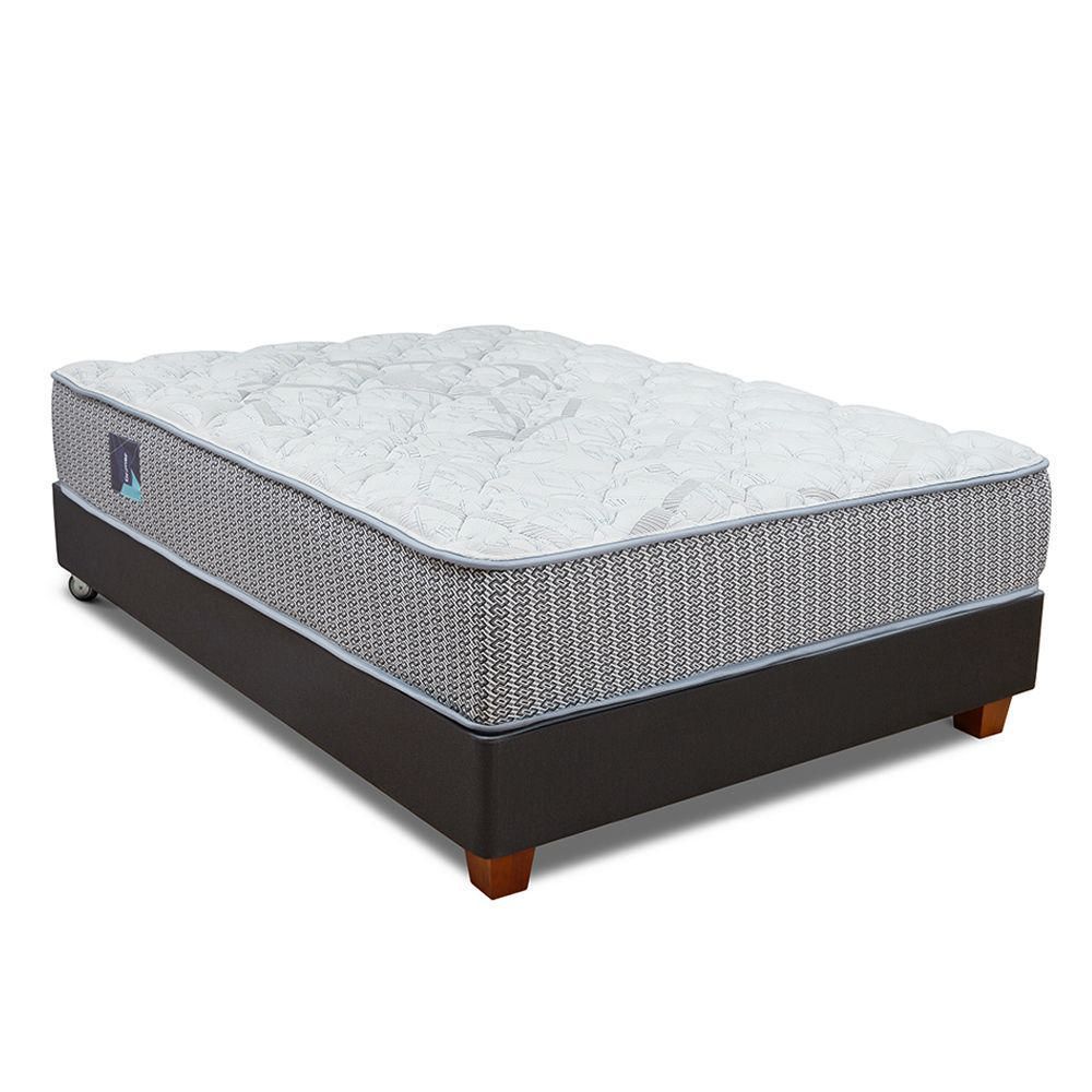 Cama Americana Pocket Novo 2 Plazas + Almohadas + Protector