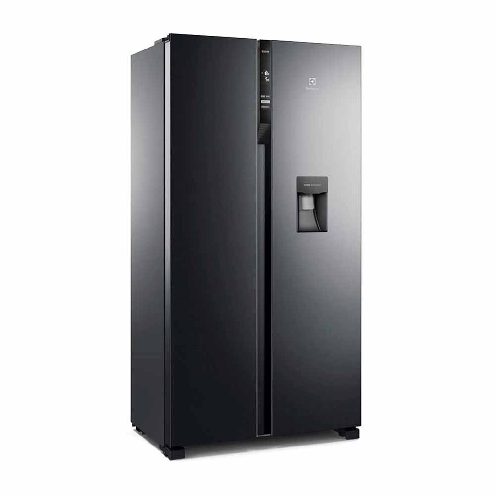 Refrigeradora Electrolux ERSA53K2HVB Side By Side 529L Negro Promart