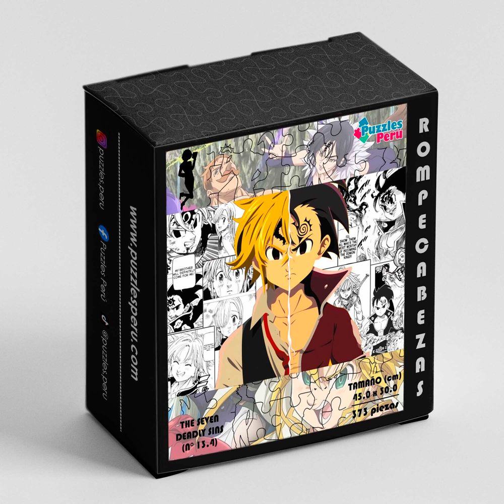 Rompecabezas Pers 7 Pecados Capitales de 373 Piezas C 13 4 Puzzles Peru Rompecabezas Pers 7 Pecados Capitales de 373 Piezas C 13 4 Puzzles Peru