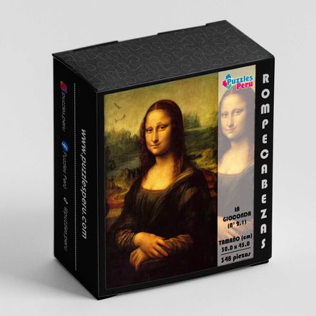 Rompecabezas Pers La Gioconda de 348 Piezas C 2 1 Puzzles Peru