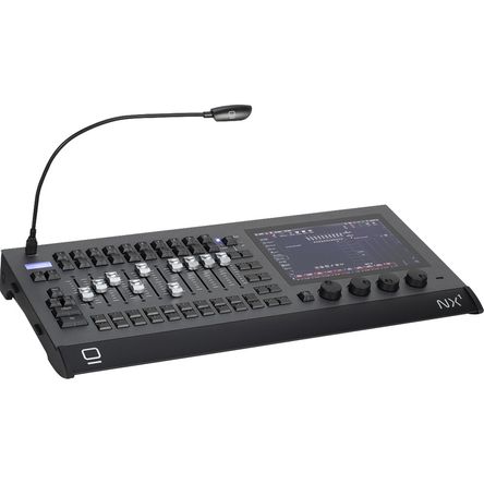 Controlador de Iluminación Portátil y Compacto Obsidian Nx1 con Faders Motorizados de Onyx