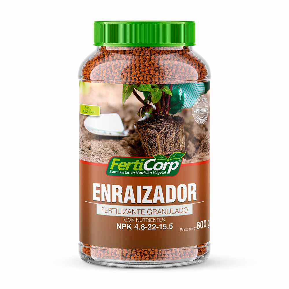 Fertilizante enraizador 800gr Ferticorp