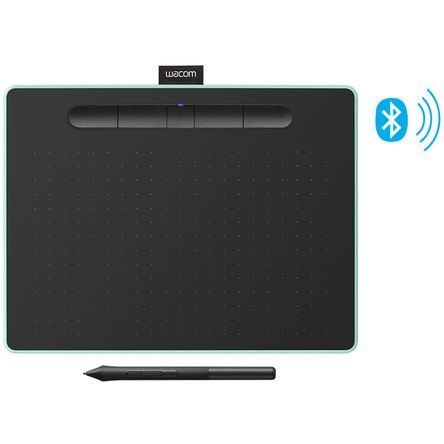 Tableta Gráfica Intuos Creative Pen de Wacom Bluetooth Medio Verde Pistacho