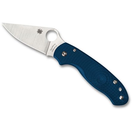 Cuchillo Plegable Spyderco para 3 Lightweight Hoja Satinada Cpm Spy27 Mango de Frn Azul Morado