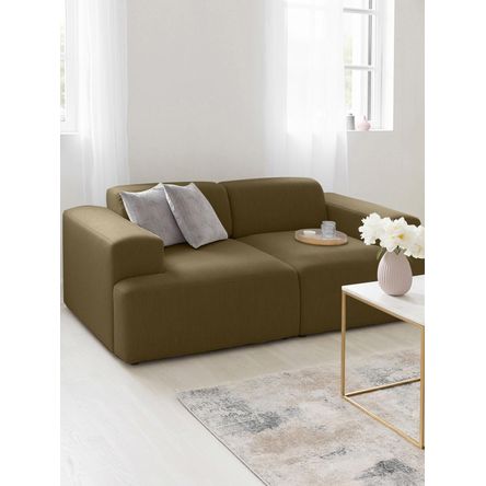 Sofa Living Furniture regola verde oliva 2 cuerpos