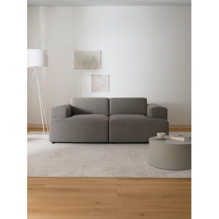 Sofa Living Furniture regola gris 2 cuerpos