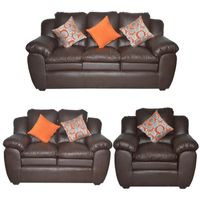 Juego de sala 3 2 1 Living Furniture brown