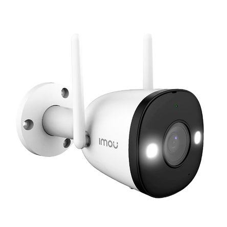 Cámara Wifi Imou Bullet 2 1080p Full Hd Exterior Ip67 Noche Color