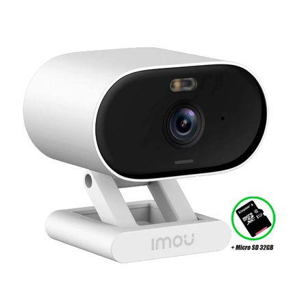 Cámara Wifi Imou Versa 1080p Full Hd Exterior Ip65 Noche Color Sd 32gb