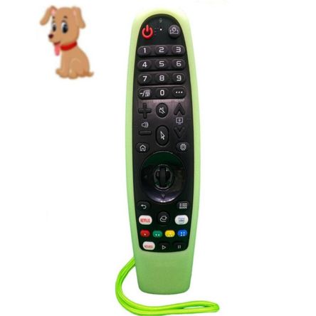 Funda de Silicona para Control Remoto Compatible con Lg Verde Abierta