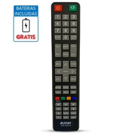 Control Remoto Miray para Smart Tv  Led + Pilas