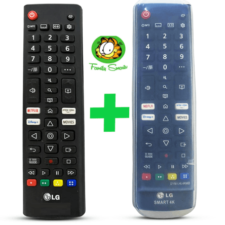 Control Remoto para tv Compatible con Lg Smart 4k Tecla Disney + Funda De Silicona