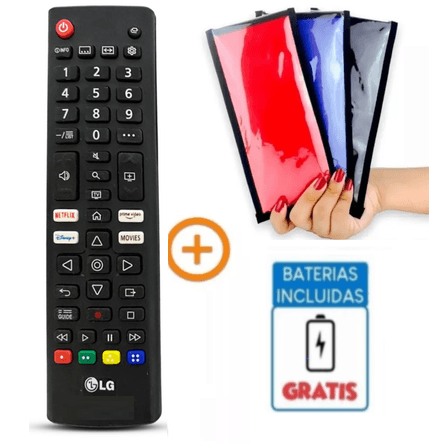 Control Remoto Compatible con Lg Led Smart tv 4k 2021 + Funda