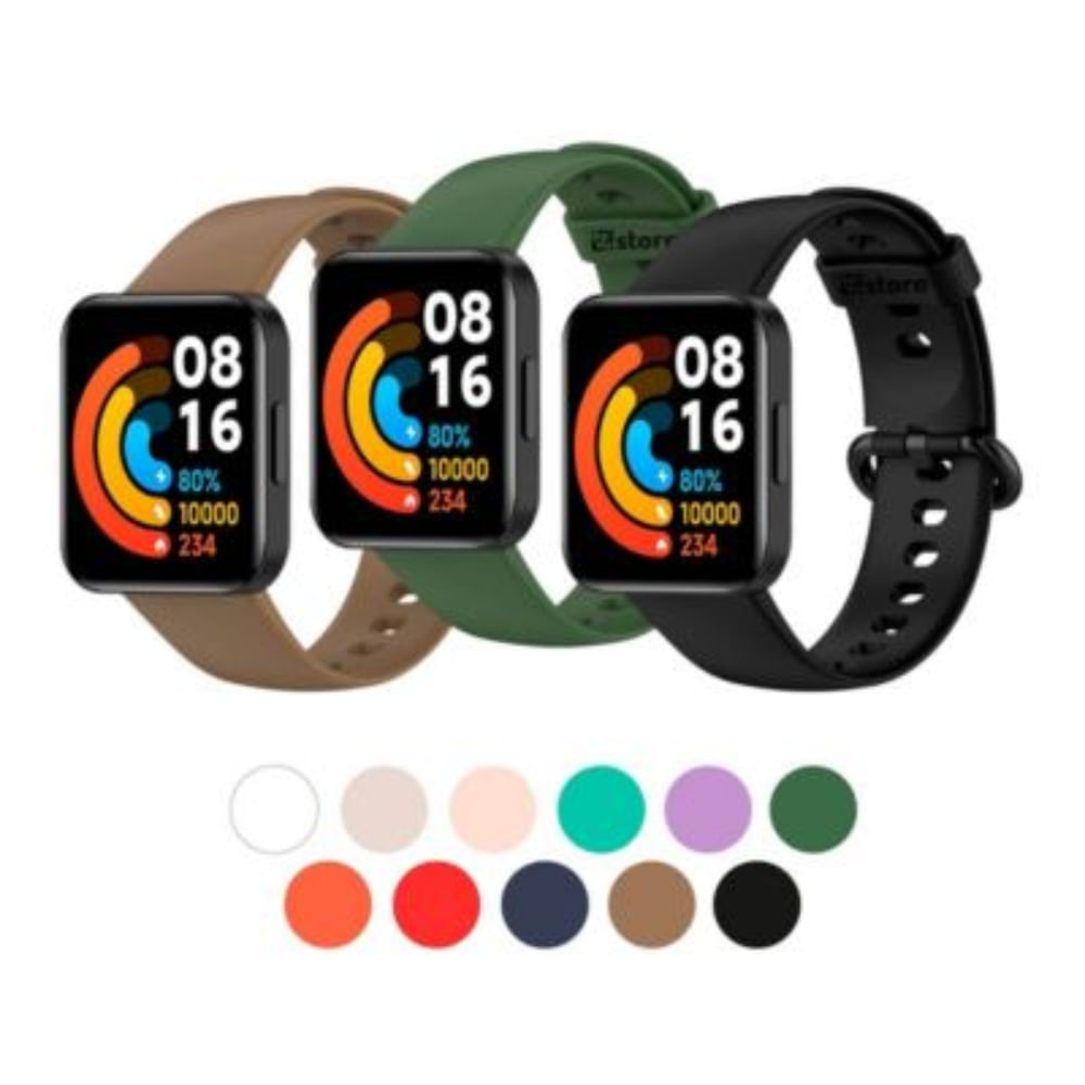 Correa de reloj para Xiaomi Redmi Watch 3 correa de silicona suave