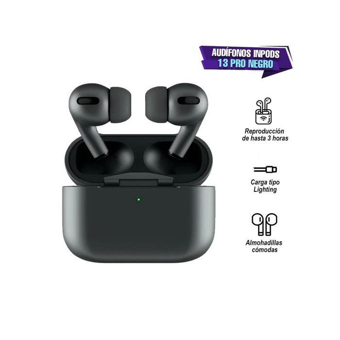 Audífonos Inpods 13 Pro Inalámbricos Negro Promart