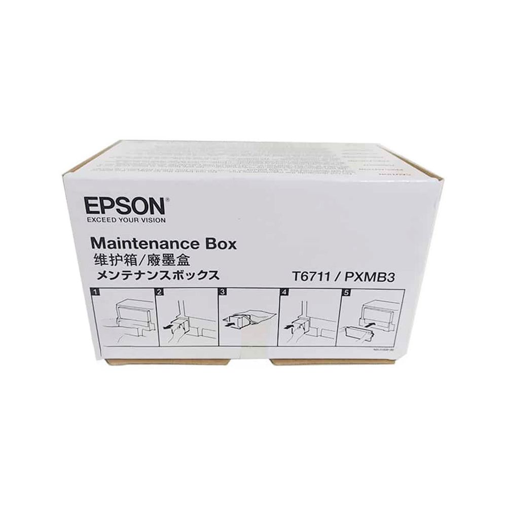 Caja De Mantenimiento Epson T671100 De Workforce L1455 Promart 3653