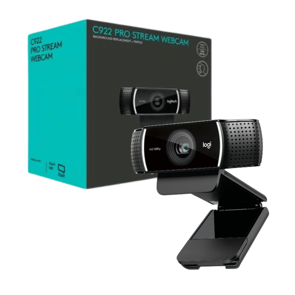 Camara Webcam Full Hd Stream Con Tripode Logitech C922 - Promart