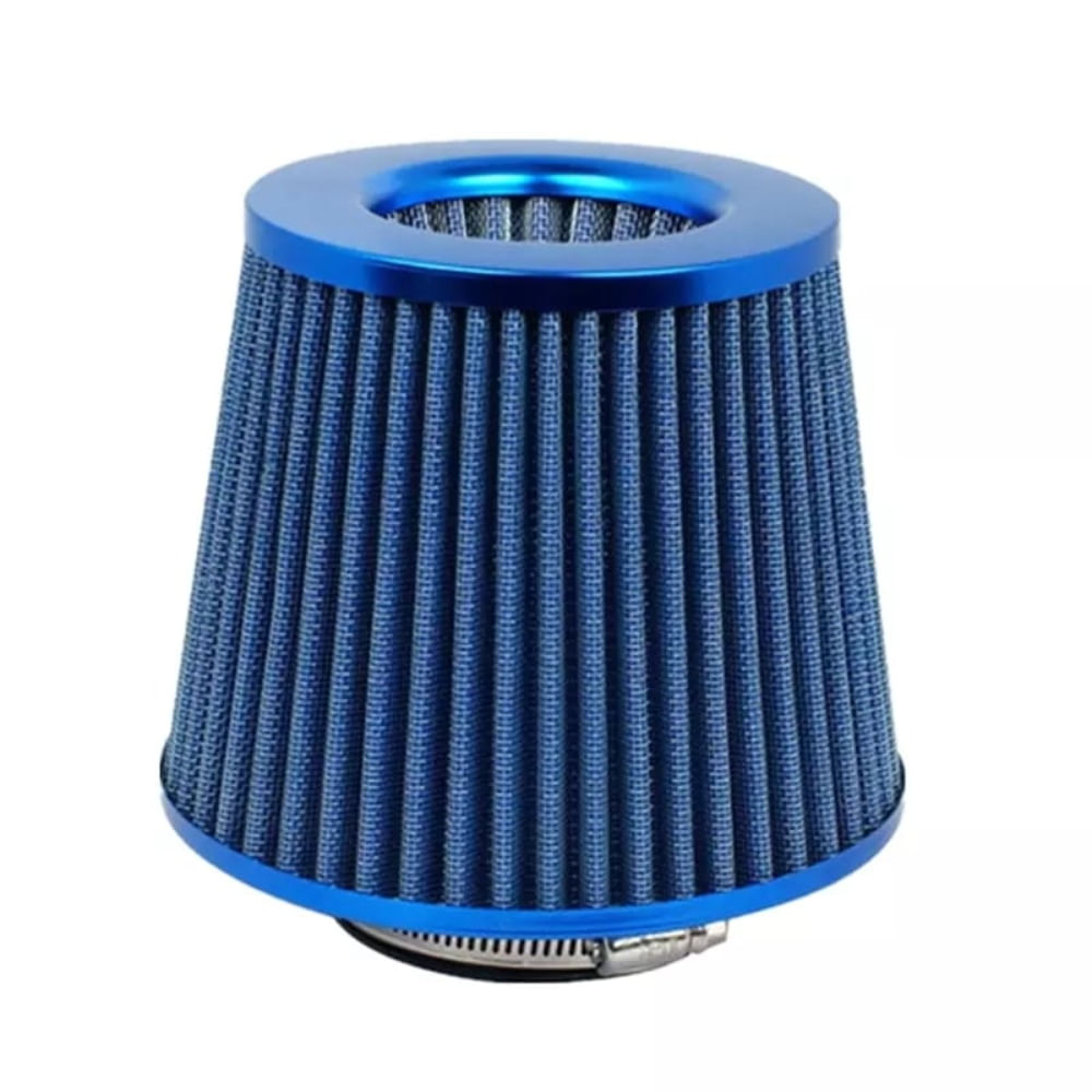 Filtro De Aire Universal Azul 7.6Cm 3Pulgadas Filtro De Aire Universal Azul 7.6Cm 3Pulgadas